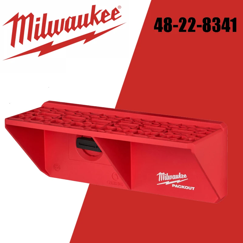 Milwaukee 48-22-8341 PACKOUT Screwdriver Rack Featuring 34 Multi-Size Slots Durable Modularization Storage Tool Accessories