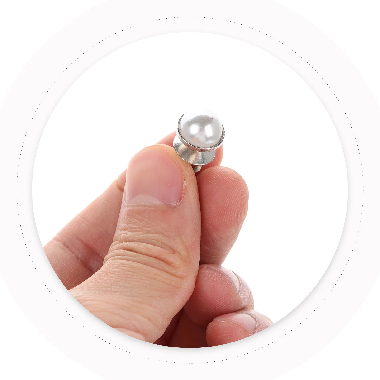 3 مجموعة لا خياطة مشد للخصر مشبك معدني السراويل الضابط الأبيض انفصال بانت الخصر المشدود مشبك موسع بروش دبوس أزرار