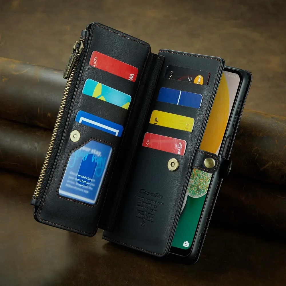 حافظة لهاتف سامسونج جالاكسي A13 4G/A13 5G/A04S/A04/M13 5G محفظة جلدية بطاقات حقائب الهاتف الفاخرة #5