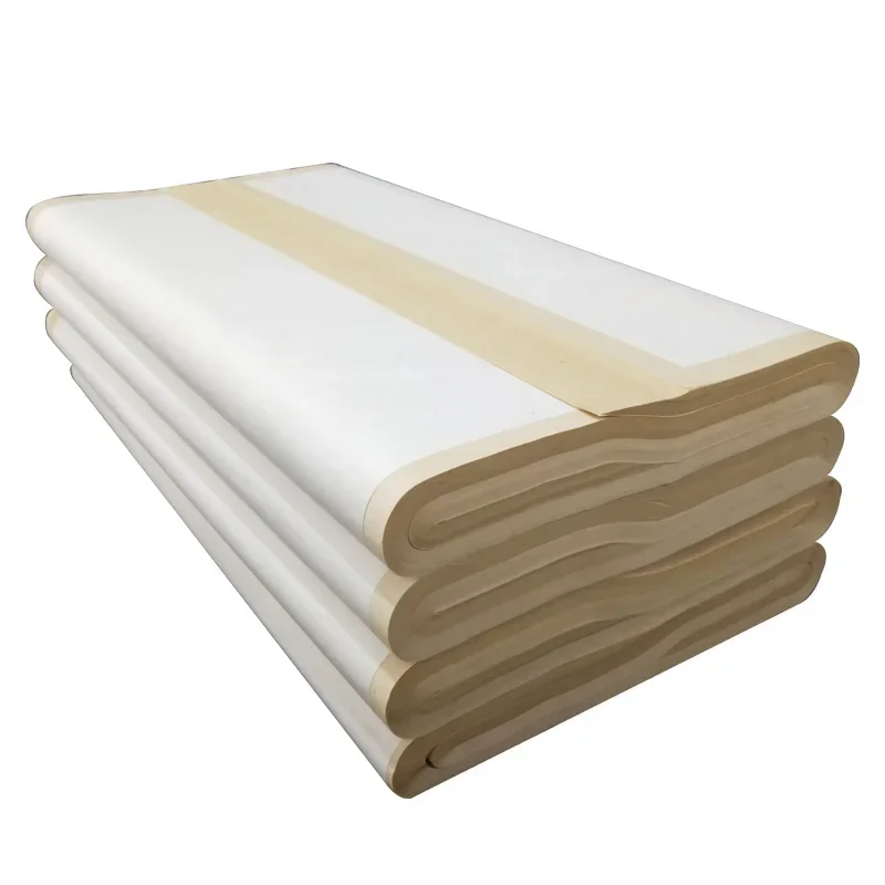 100pcs Chinese Calligraphy Paper Thicken Raw Xuan Paper Chinese Painting Practice Calligraphy Bamboo Ripe Rice Rijstpapie