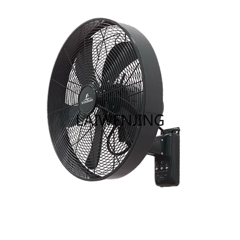 MJY commercial electric fan wall fan wall-mounted catering ventilation retro metal decoration