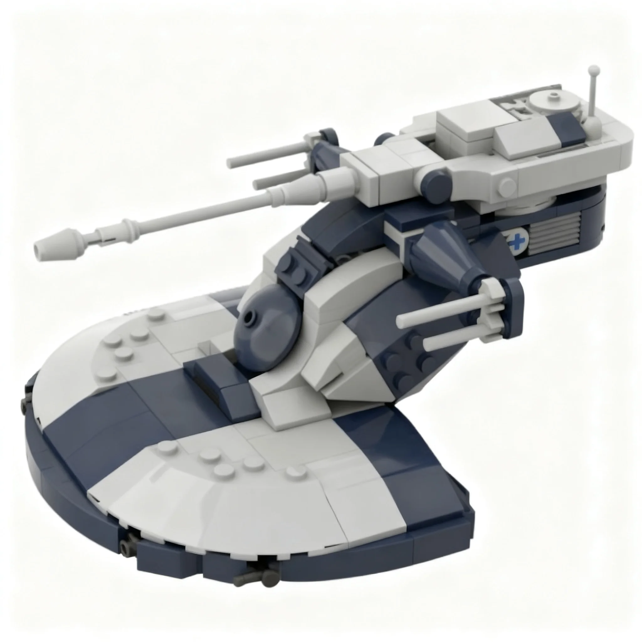 277pcs MOC Armored Assault Tank Mk I Star Battle Model Building Blocks Toys Art Craft 3D Collection Creative Display Assemble