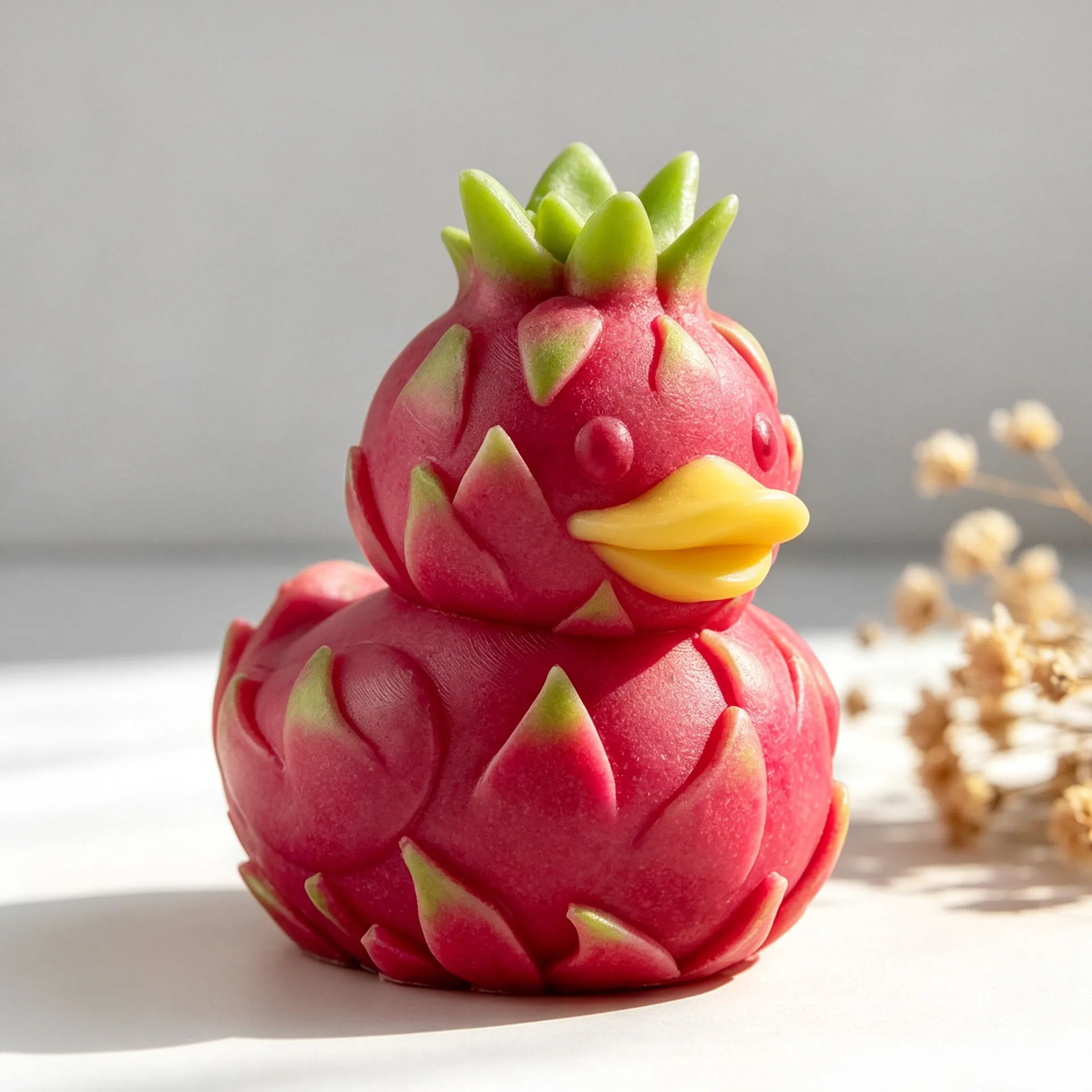 DIY Fruit Form Pineapple Strawberry Cartoon Duck Silicone Mold Plaster Casting Ducky Crafts Mould Aroma Candle Making Supplies
