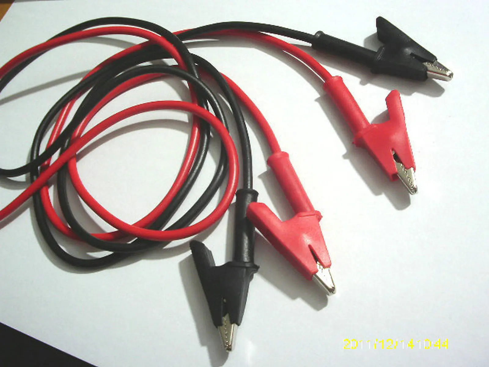 2 Stuks Voltage Cable Test Clip Alligator Alligator Test Connector