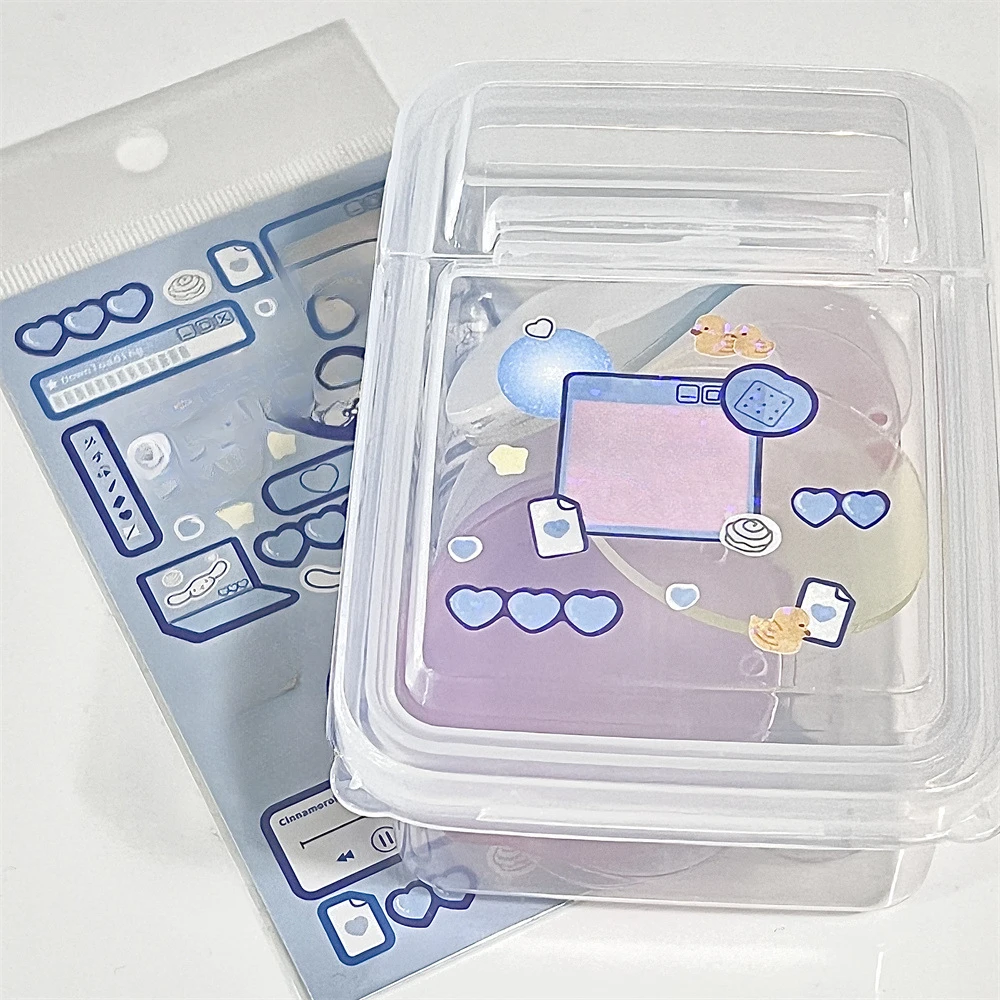 3x4inch Transparent Card Sleeve Protector Clear Case Box For Popcorn Diy Korean idol Photo Card Waterproof Game Card Holder