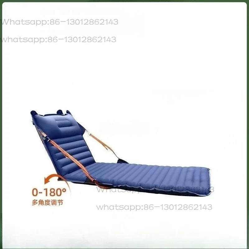 Outdoor Camping Tent Mat Inflatable Bed, Foldable Portable Sit-and-lie Inflatable Bed Cushion
