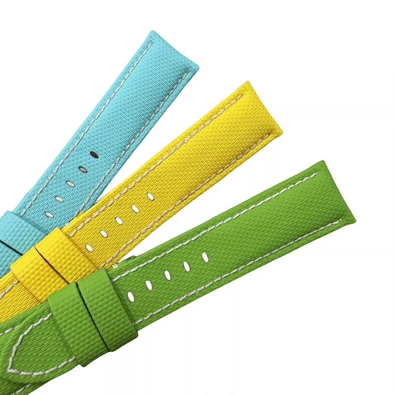 FKM Rubber Strap for Panerai Rubber Strap PAM441/359/312/616 22mm 24mm 26mm Lumino Stealth Customized Fluororubber Watchband