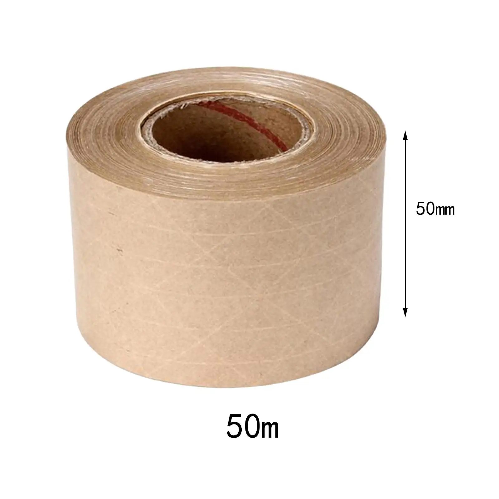 Packing Tape Cardboard Tape Crafts Portable Easily Cutting Kraft Paper Tape Packing Tape for Moving Storage Wrapping