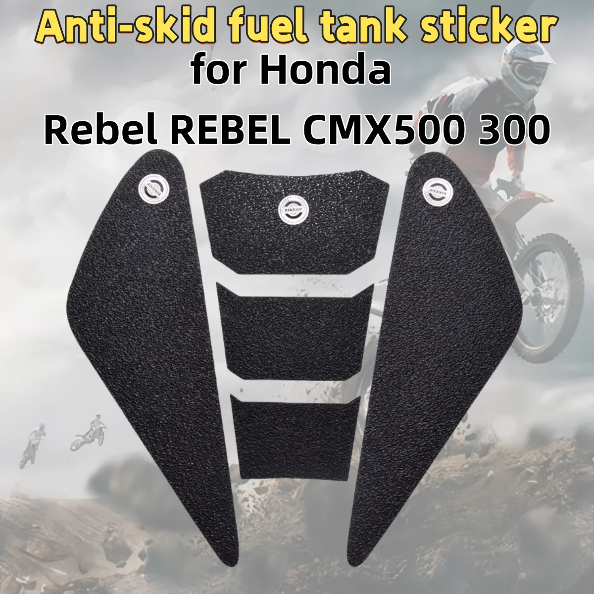 

for Honda Rebel REBEL CMX500 300 Motorcycle fuel tank sticker modified fish bone sticker anti-slip side sticker