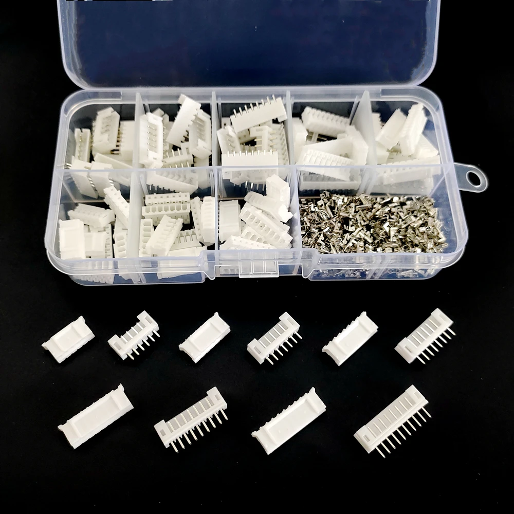 280Pcs/box PH 2.0mm Pitch Wire Connector Kit 6/7/8/9/10Pin Male Female Terminal Plastic Housing Socket Plug