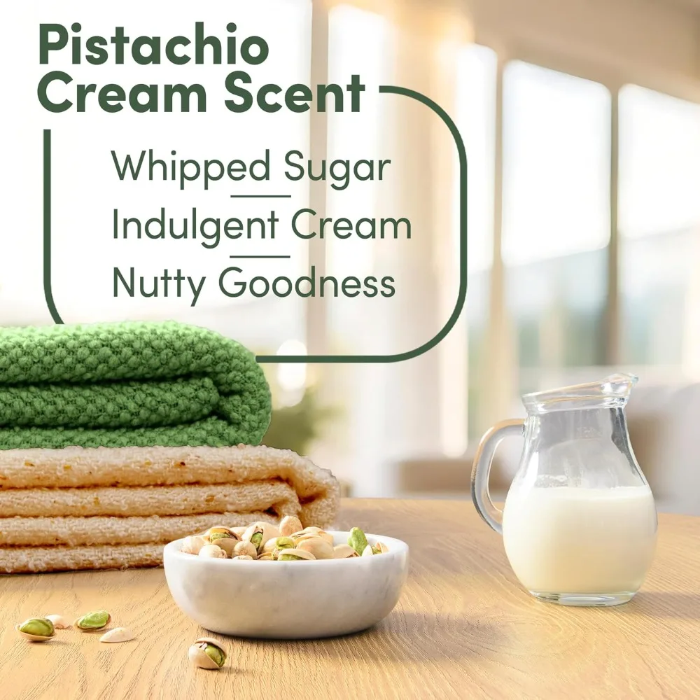 Limited Edition Pistachio Cream Scent Booster Beads for Laundry Fresh Long Lasting Fragrance In Wash Scented Crystals 7.8 oz Home Fabric Softener view 4