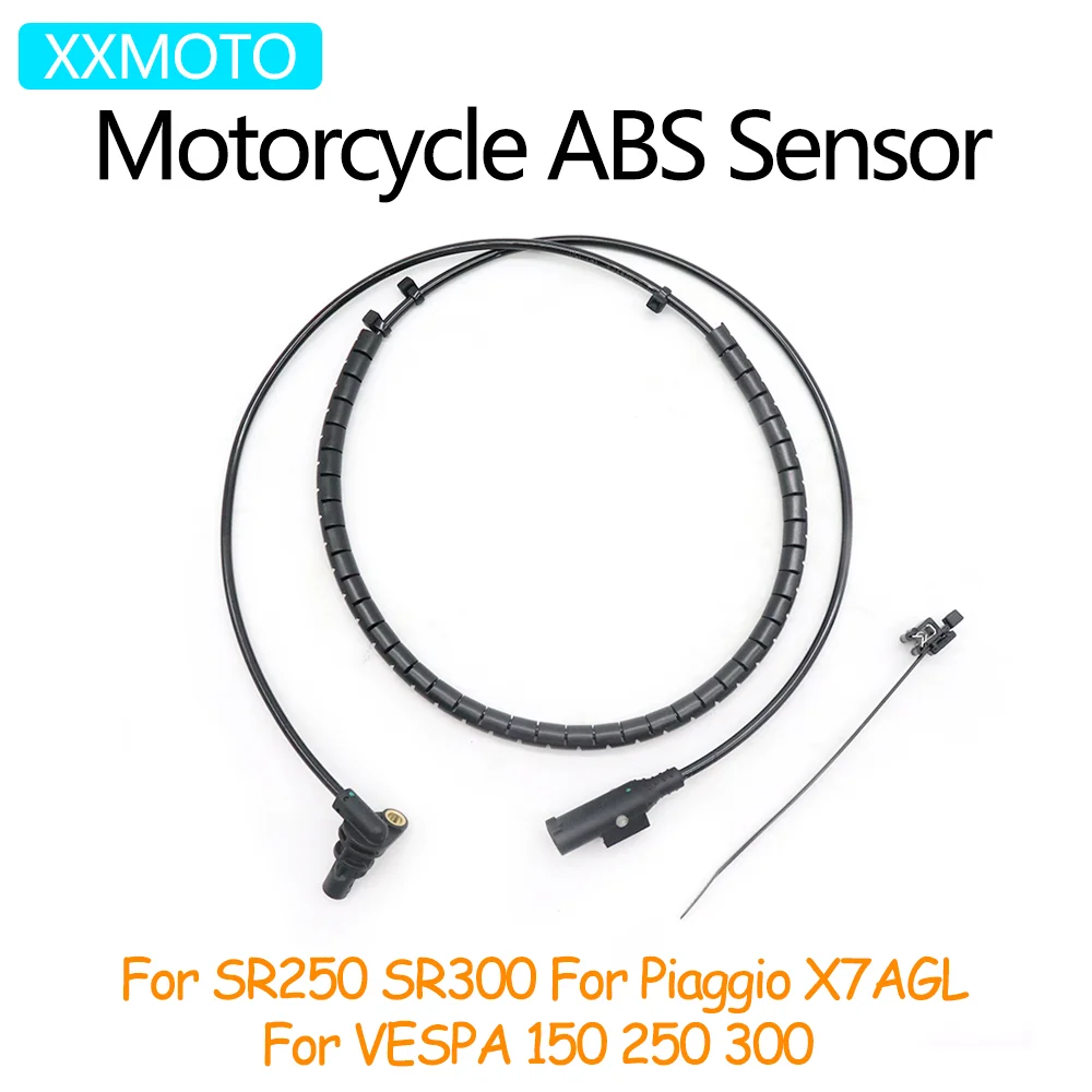 

For Piaggio X7AGL For VESPA 150 250 300 For Aprilia SR250 SR300 Motorcycle ABS Wheel Speed Sensor Signal Wire Silicone Cord