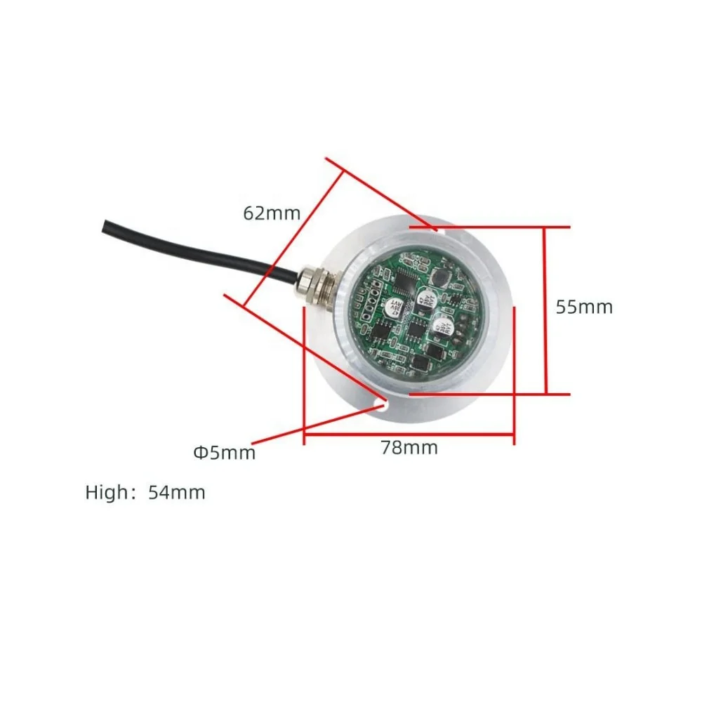 Taidacent RS485 Pulse Metal Outer Shell Optical Weather Station Rain Gauge Sensor Agriculture Forest Garden Auto Rainfall Sensor