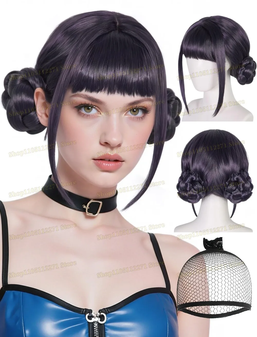 

K-Pop Rumi Mira Zoey Cosplay Costume Wig Demon Hunters Stage Clothe High Quality Heat Resistant Synthetic Wigs Role-playing