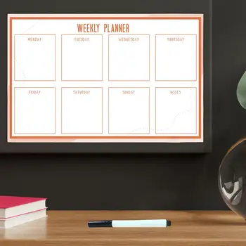 Tablica suchościeralna Marker do masażu Codzienne notatki Kalendarz tygodniowy Tablica suchościeralna dla planistów