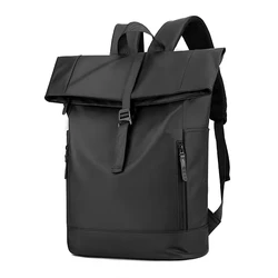 Men's Backpack Waterproof Rollup Backpack Expandable Travel Bag  Large Capacity Laptop Bag School Bags for Men Casual Daypack