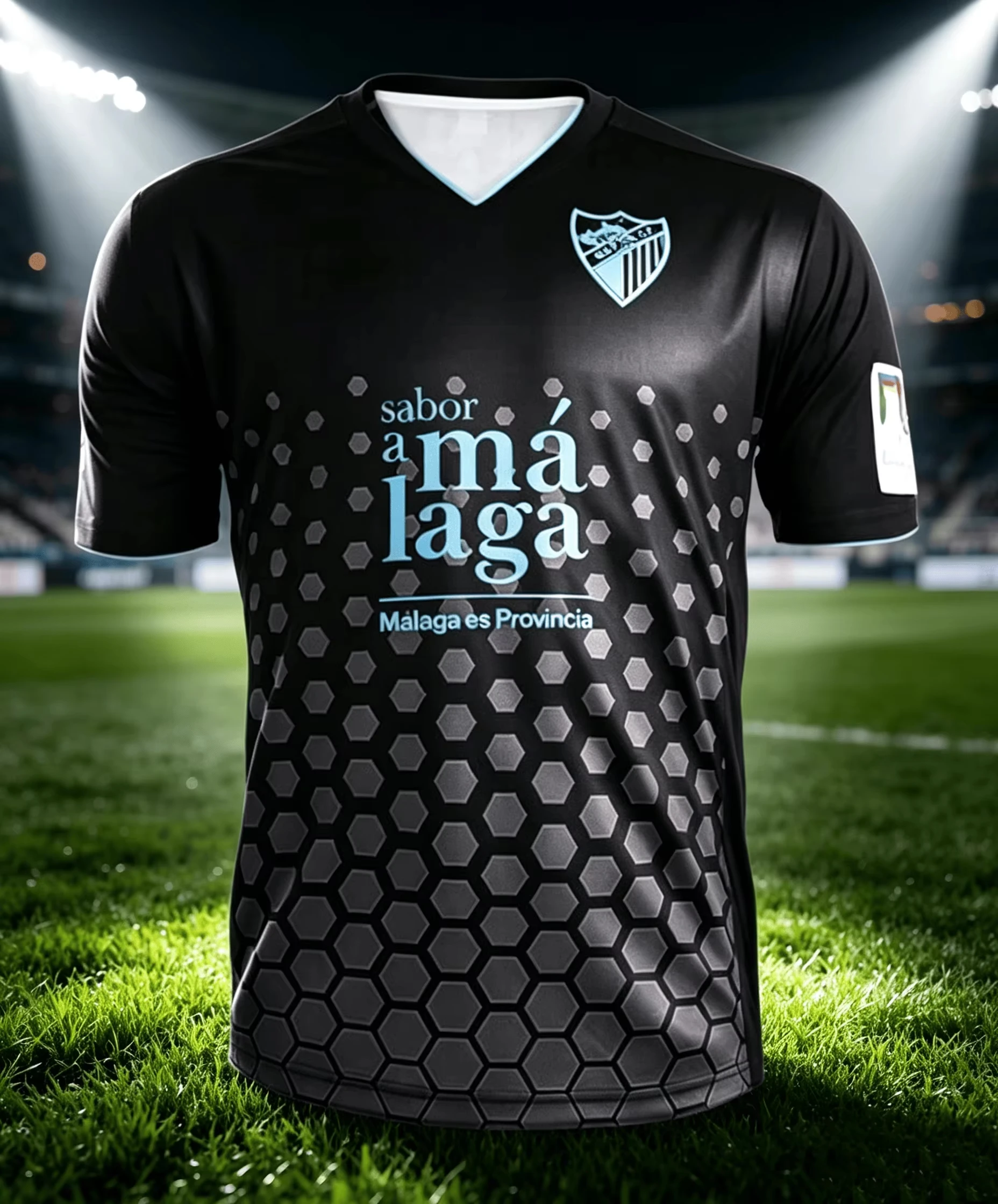 Novel Malaga-Style Football Jersey 2026 Summer Men Soccer Uniform Printing Match Training Fan Sport Shirt Outdoor Street Style