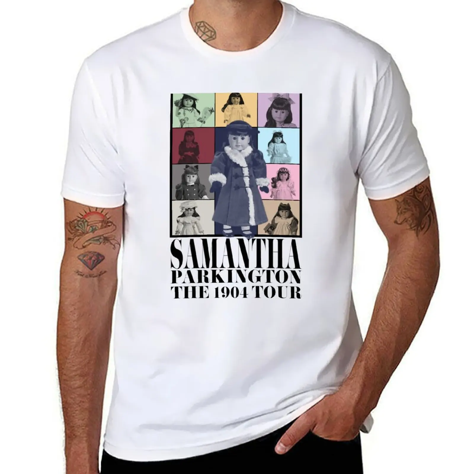 

1904 Tour - Samantha Historical American Girl Doll Parkington AG T-Shirt anime t shirts for man T-Shirt