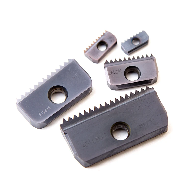 10pcs Custom NPT-60 National Pipe Thread Milling Cutter Indexable Thread Milling Tool