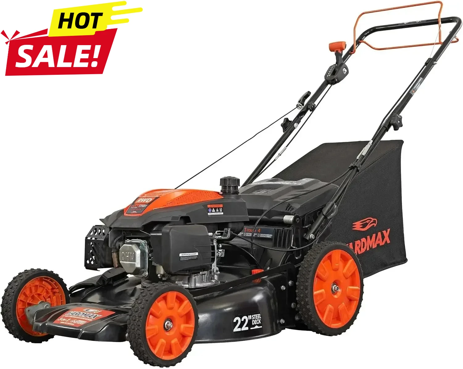 

22 in. 201cc Select PACE 6 Speed CVT High Wheel RWD 3-in-1 Gas