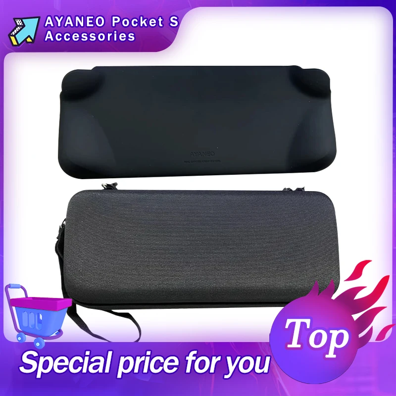 For AYANEO Pocket S Portable Handheld Storage Bag and Case Gaming Accessories