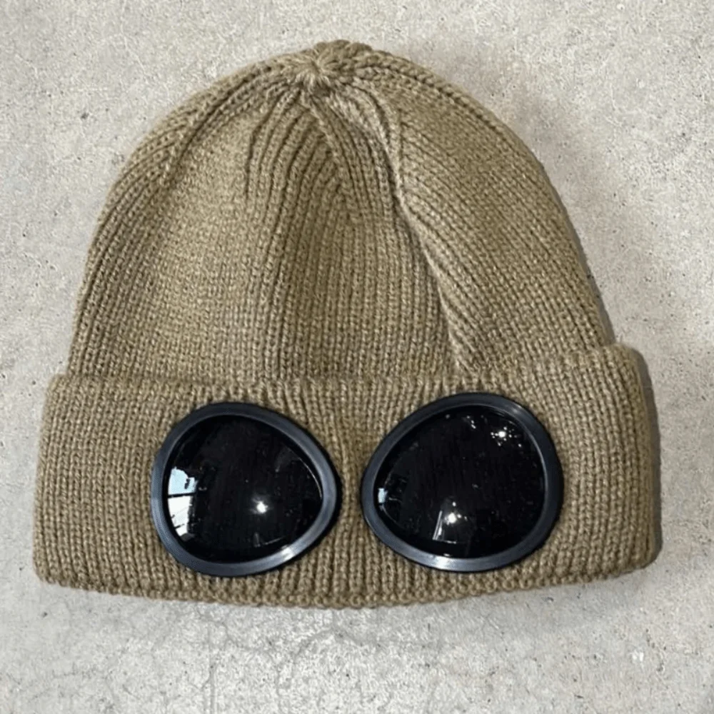 Pullover-Mütze Herren Beanie-Mützen Fahrradmütze Ohrenschutz Piloten-Brillenmütze Skimütze Koreanische Beanies Damen Wollmützen Strickmützen – Detail 6