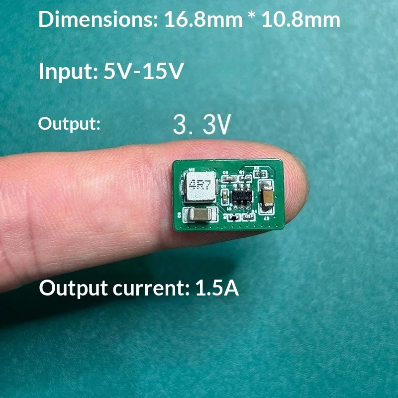 DC Step Down Power Module 12V To 5V 3.3V 1.5A Low Heat Low Ripple DC Voltage Regulator Board