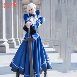 SBluuCosplay Alter Fate Saber Cosplay Costume Arutoria Pendoragon Cosplay Halloween Outfit Party Dress