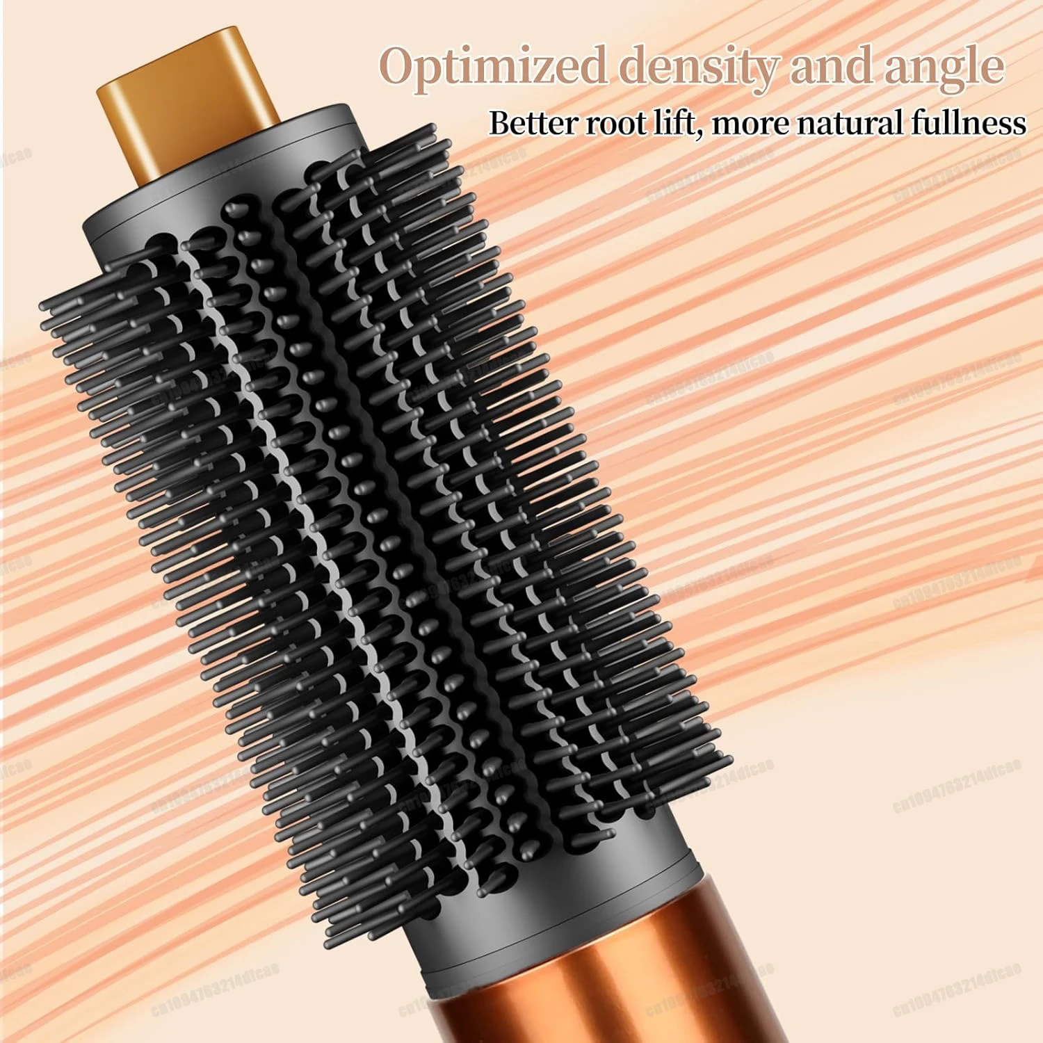 Upgraded 38mm Round Volumizing Brush For Dyson Airwrap Accessories HS01/05/08 &SencimenX9 Bristle Straight&Curls Styling Brush view 6