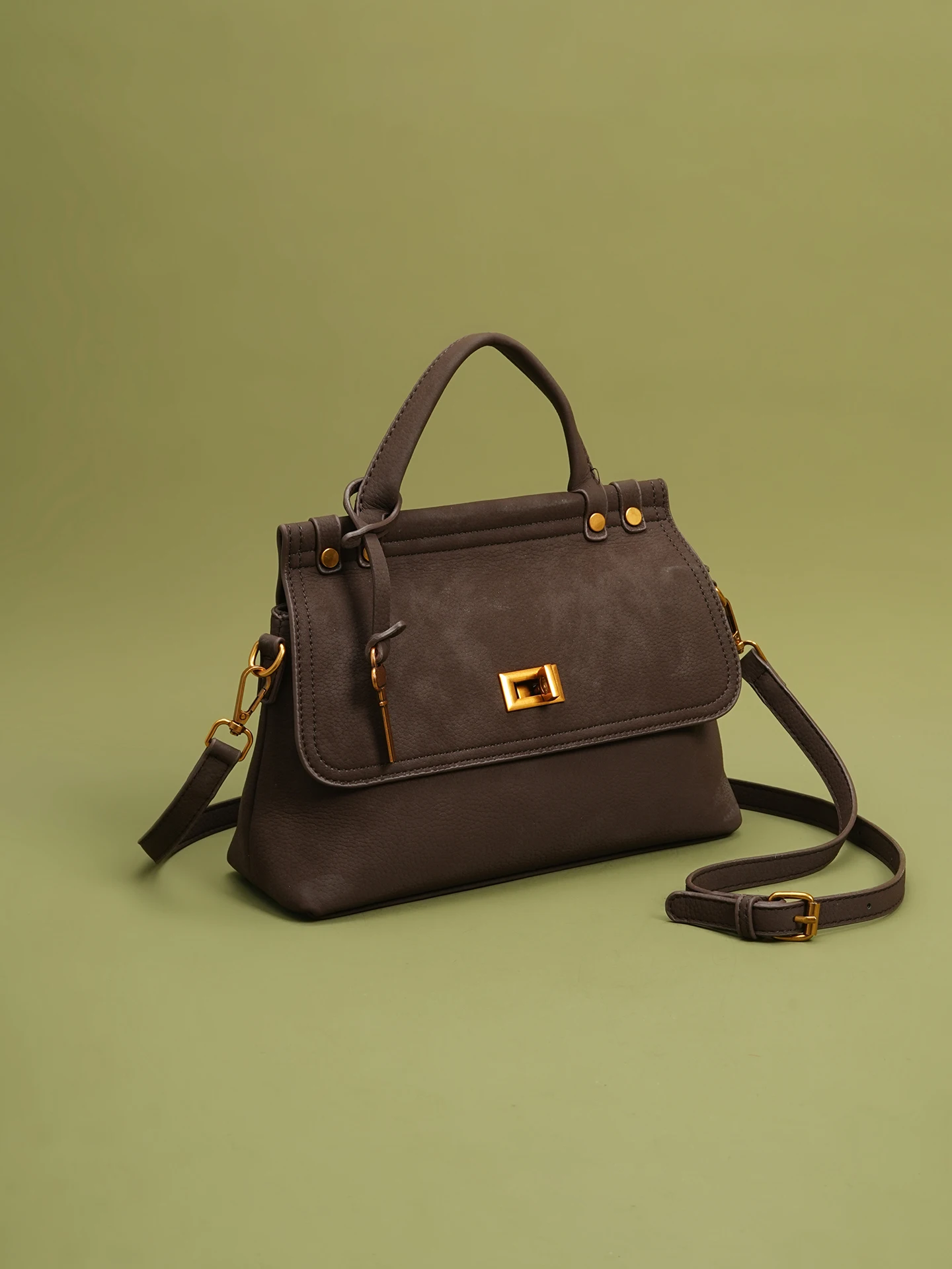 

High-End Retro suede Women's Crossbody Bag Large Capacity Handbag Casual Shoulder Bag Fashionably Simple Work Tote Bag for Women