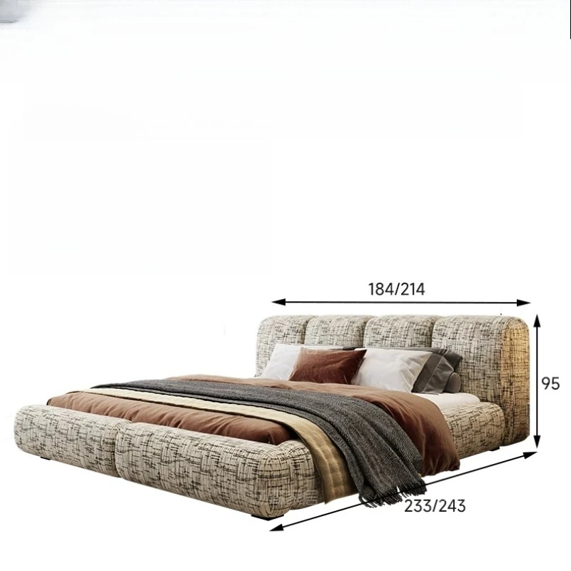 Unique Corner Beds Luxury Guest Twin Pallet Japanese Beds Space Saving Fabric Muebles Para Dormitorio Mid Century Furniture