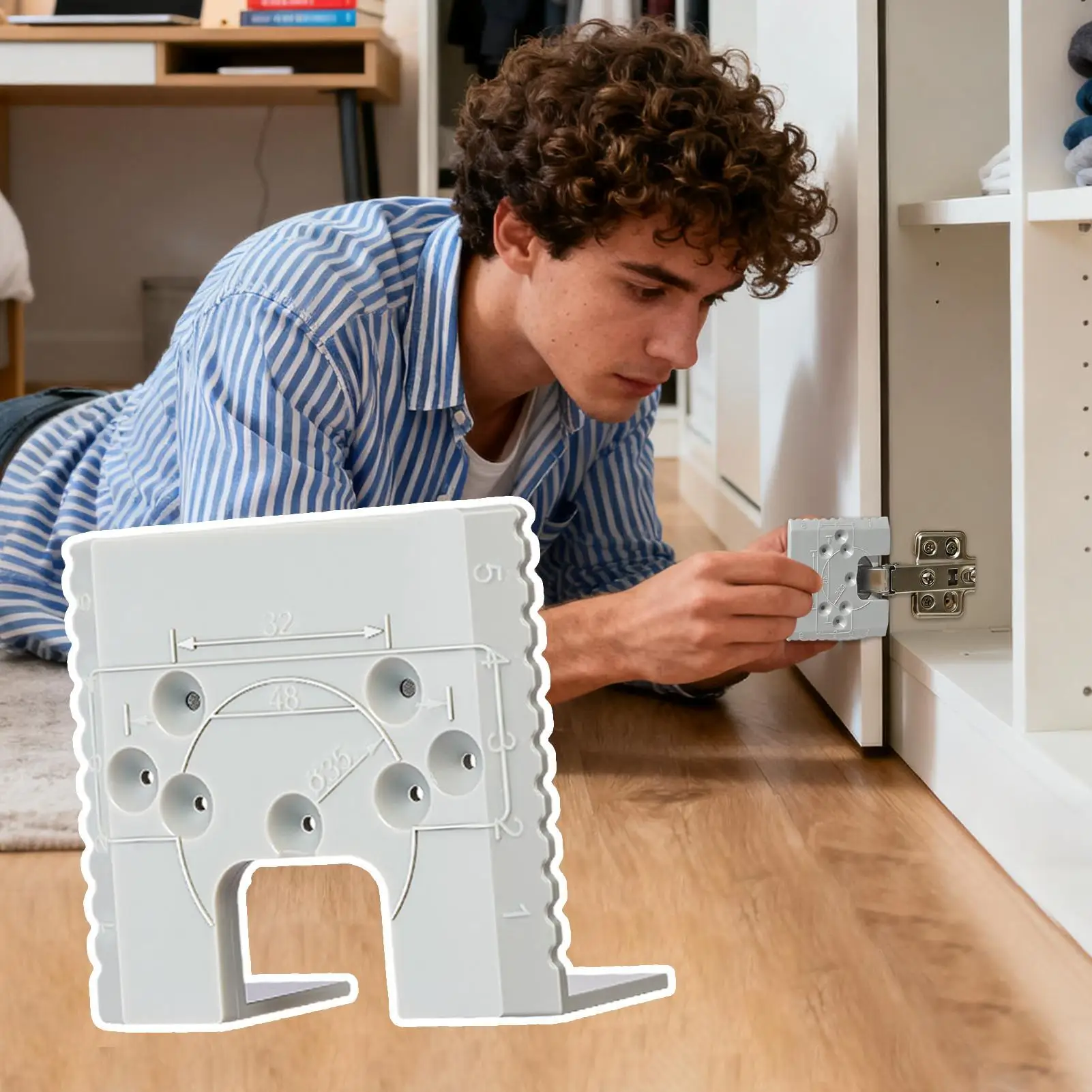 

Door Hinge Cut Out Tool Accurate Precision Magnetic Tool Door Jamb Hinge Jig For Installation Indoor Outdoor Home Garage