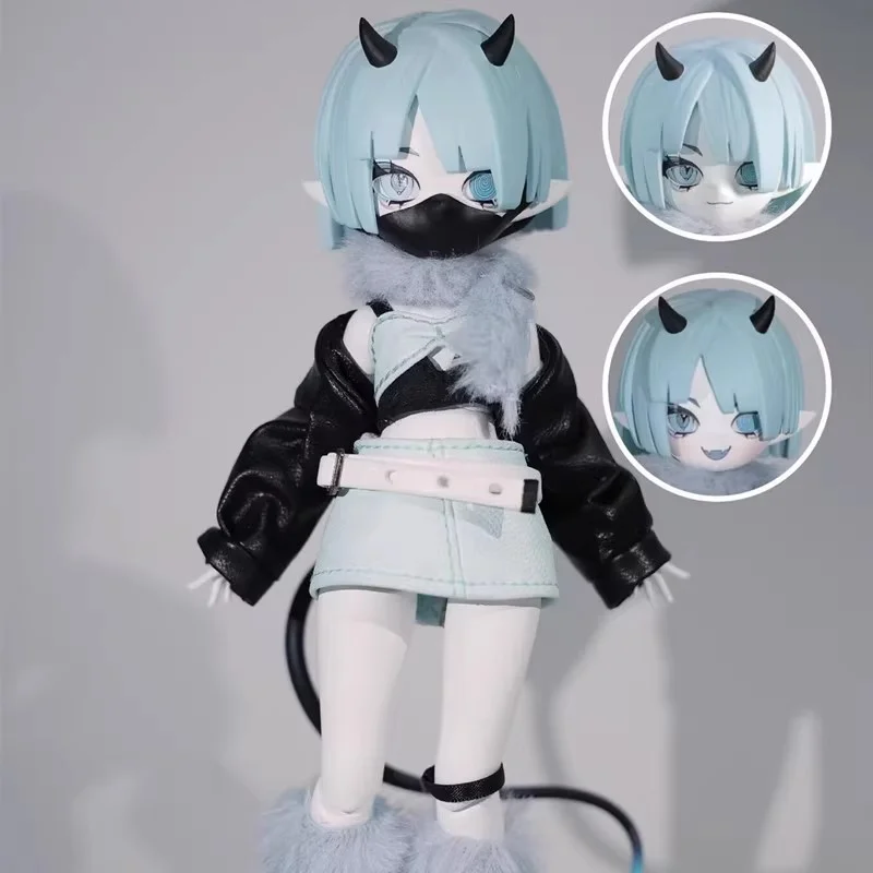 Demon Hoorn BJD Blind Box 1/8 Beweegbare Pop 7 Hoofdzonden Figuur Collectible Beweegbaar Cadeau voor Meisjes Jongens Verjaardag