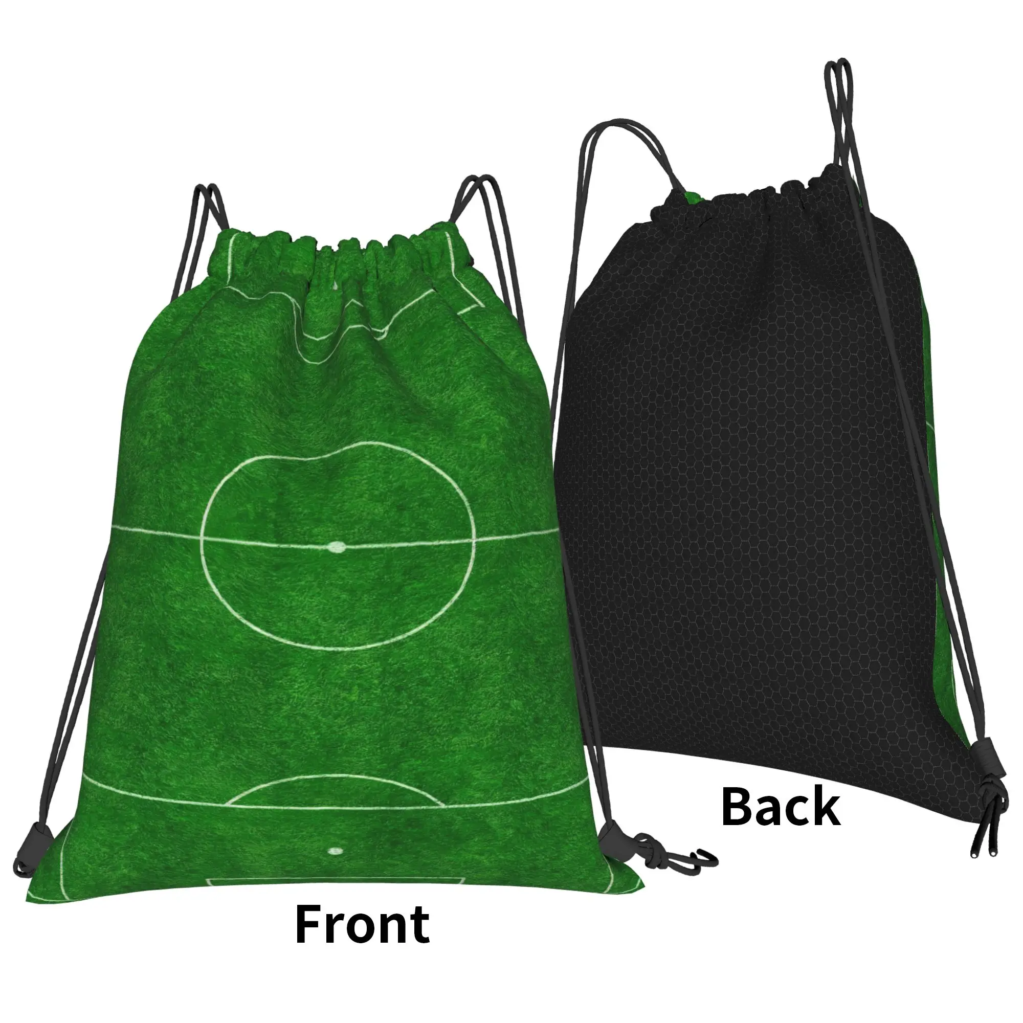 Soccer Football Fan Merch 12  Multi-function Pocket Men Women Storage Backpack Teenager Travel Bag Print Drawstring Bags view 3