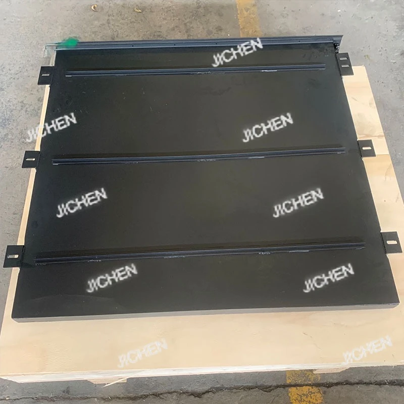 Placa de rampa de liga de alumínio Placa de rampa sem barreira Bus Bus Placa de passo pull-out manualع