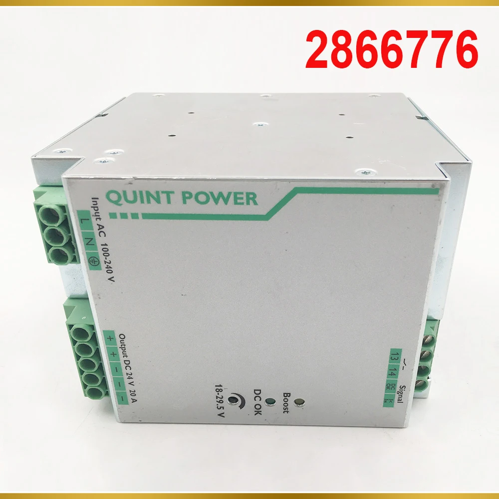 For Phoenix QUINT-PS/1AC/24DC/20 24V/20A Switching Power Supply 2866776