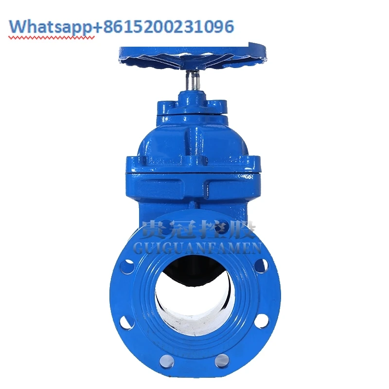 

Z45X Elastic Seat Seal Concealed Rod Soft Seal Flange Gate Valve Cast Iron Fire Water Valve Switch DN50 100 200