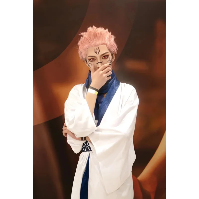 جديد ★   أزياء أنيمي Jujutsu Kaisen التأثيرية Iori Utahime Ryomen Sukuna شعر مستعار كيمونو ياباني طقم فستان حفلة الهالوين ★   2025 تشي ☆