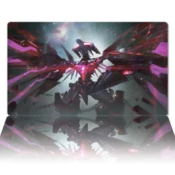 YuGiOh Playmat Galaxy Eyes Tachyon Dragon Mat TCG CCG Board Game Trading Card Game Mat Mouse Pad Rubber Desk Mat Zones Free Bag