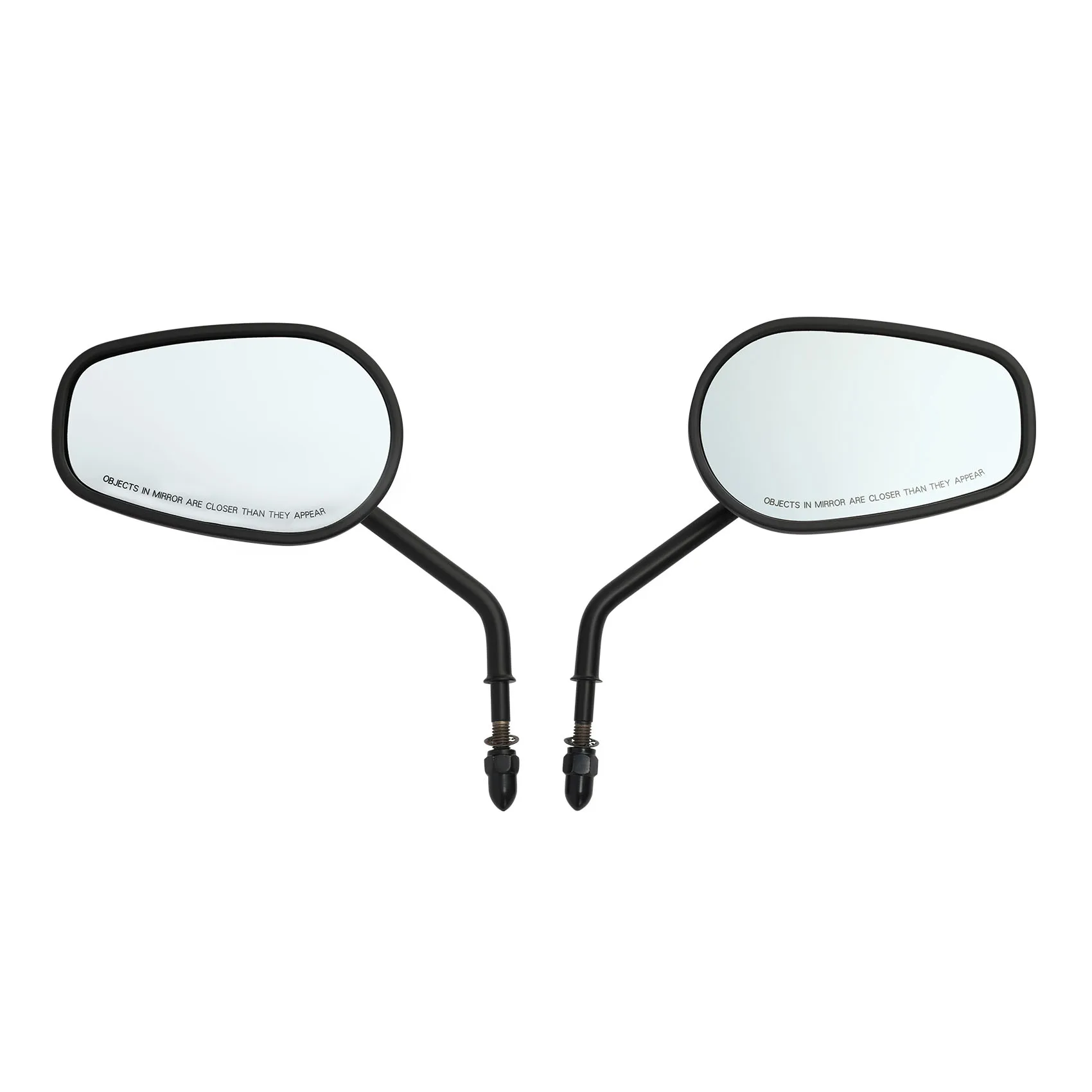 Motorcycle 8mm Rear View Side Mirrors For Harley Touring Road King Fatboy SPORTSTER XL883 1200 Forty Eight Dyna Heritage Softail