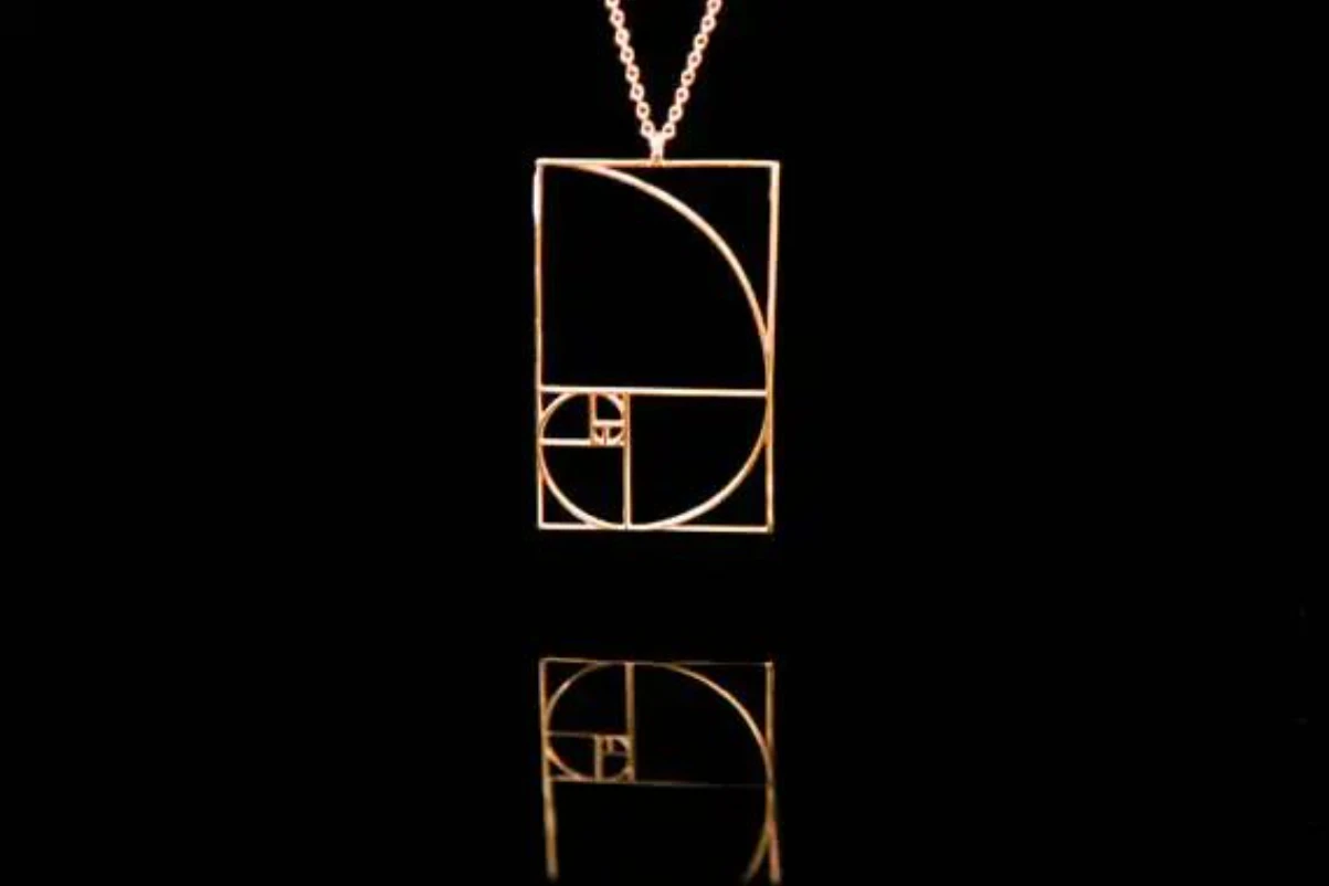 Drop Shipping Fibonacci Golden Ratio Pendant