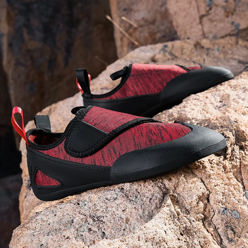 Classic Non-Slip Climbing Shoes For Adults Youth Breathable Wear-Resistant Climbing Sneakers Indoor Outdoor Rock Climbing Shoes