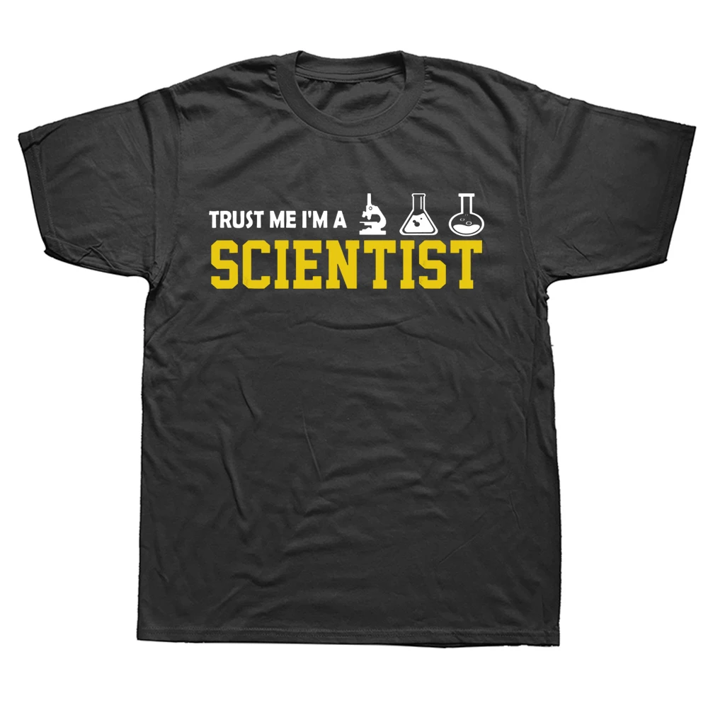 

FPFunny Trust Me I'm A Scientist футболки с графическим рисунком, хлопковая уличная одежда с короткими рукавами, подарки на день рождения, летняя стильная футболка, мужская одежда