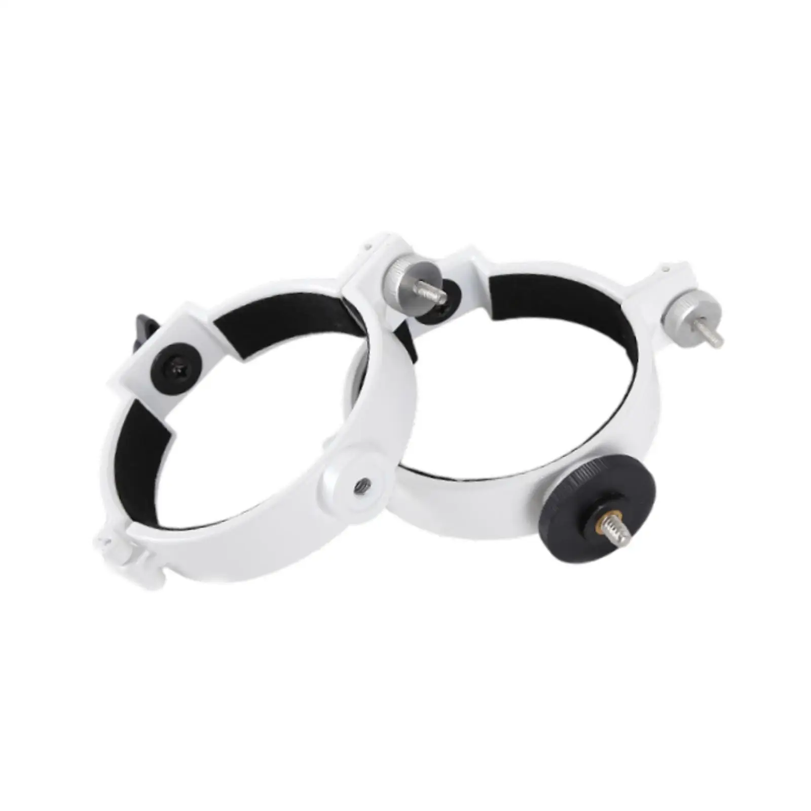 2 Pieces Telescope Tube Rings Compact Astronomical Telescope Accessories