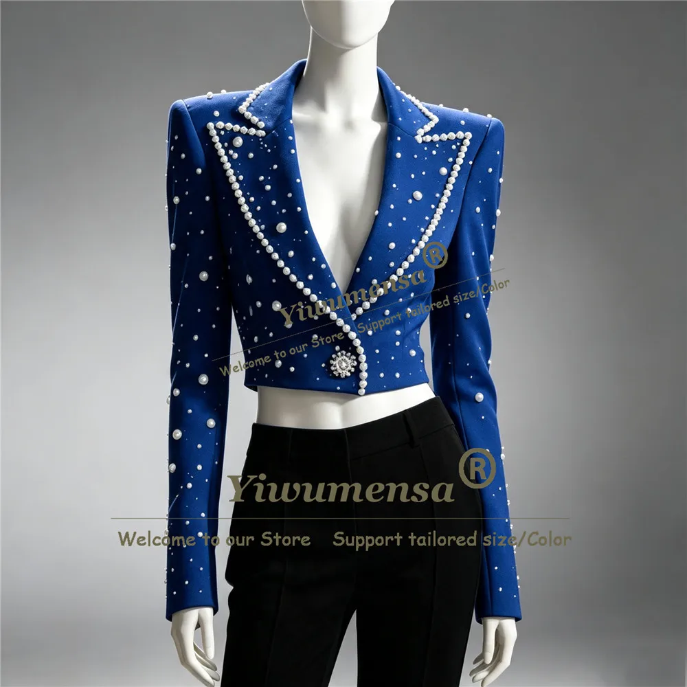 Luxury Women Suit Set 2 Piece Sets Blazer+Pants Luxury Lady Formal Office Prom Blazer Customized Female Banquet Party Tuxedos