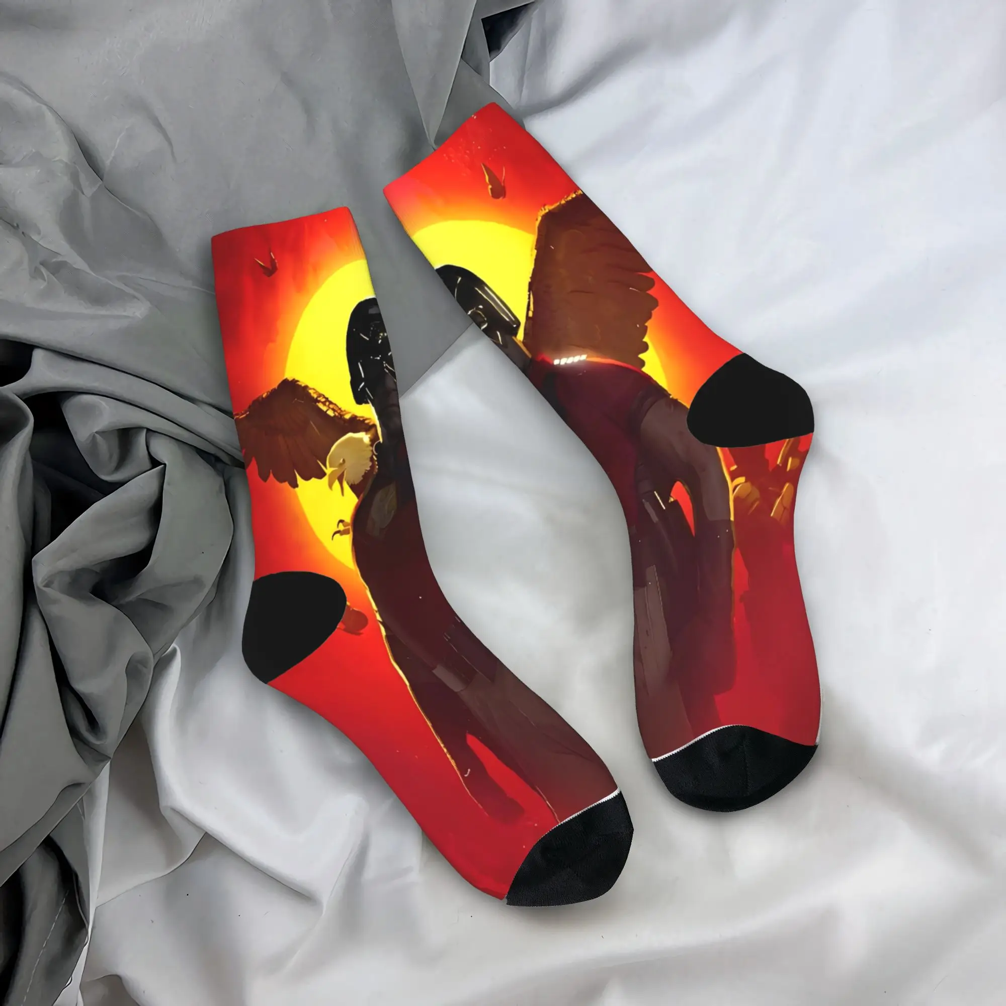 Чулки Peacemakers, готические носки для женщин и мужчин, удобные носки, осенние уличные противоскользящие носки на заказ, подарок