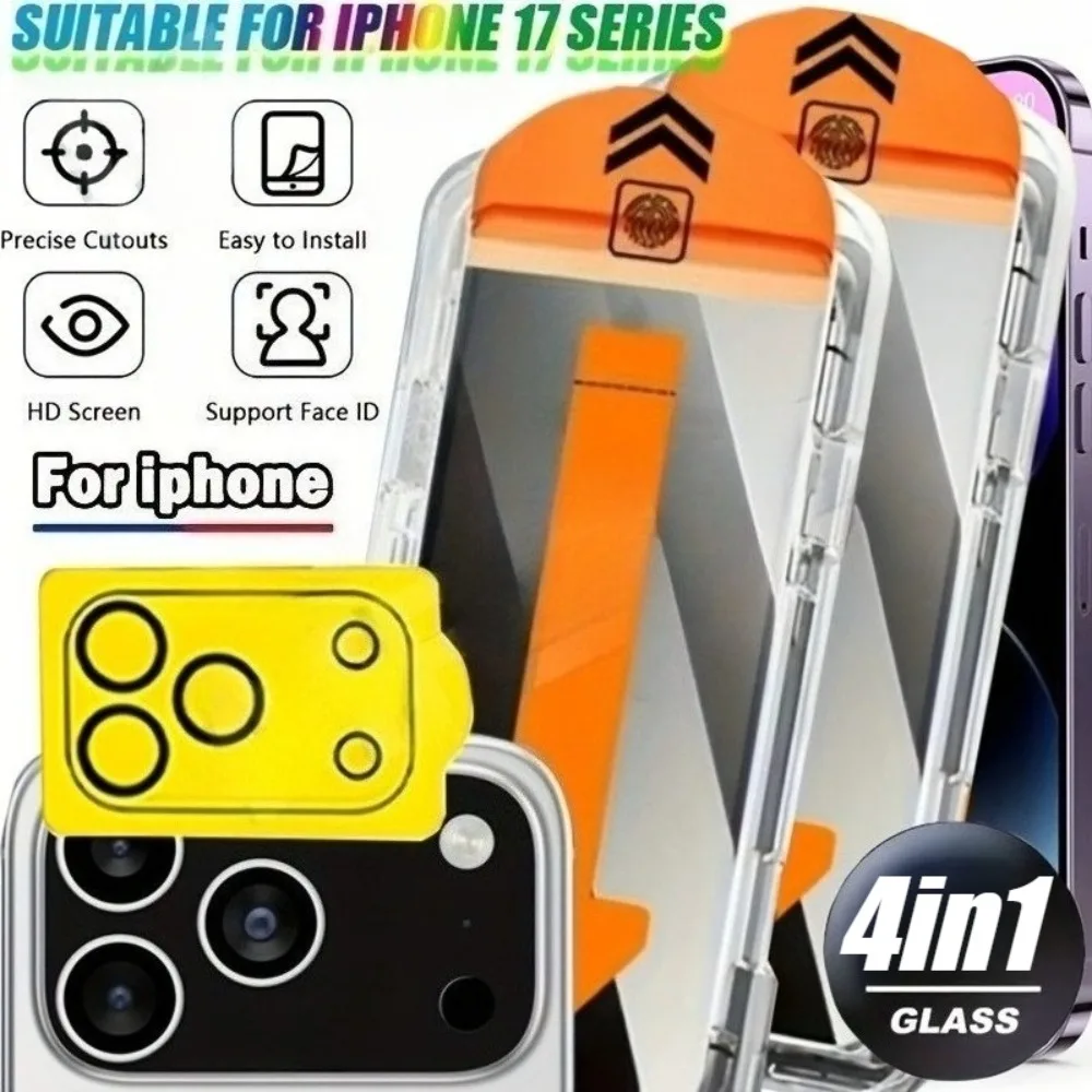 

4-in-1 Privacy Tempered Glass for iPhone 17 16 14 15 Pro Max 12 13 Mini Camera Lens Glass for iPhone 13 12 11 Pro 16e 15 14 Plus