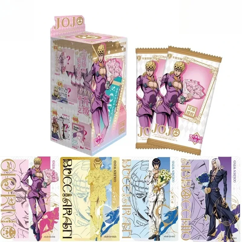 KaBao Creative Cards JoJo's Bizarre Adventure Golden Wind Series 1 - V10 Collectible Cards Official Genuine Periphery Gifts