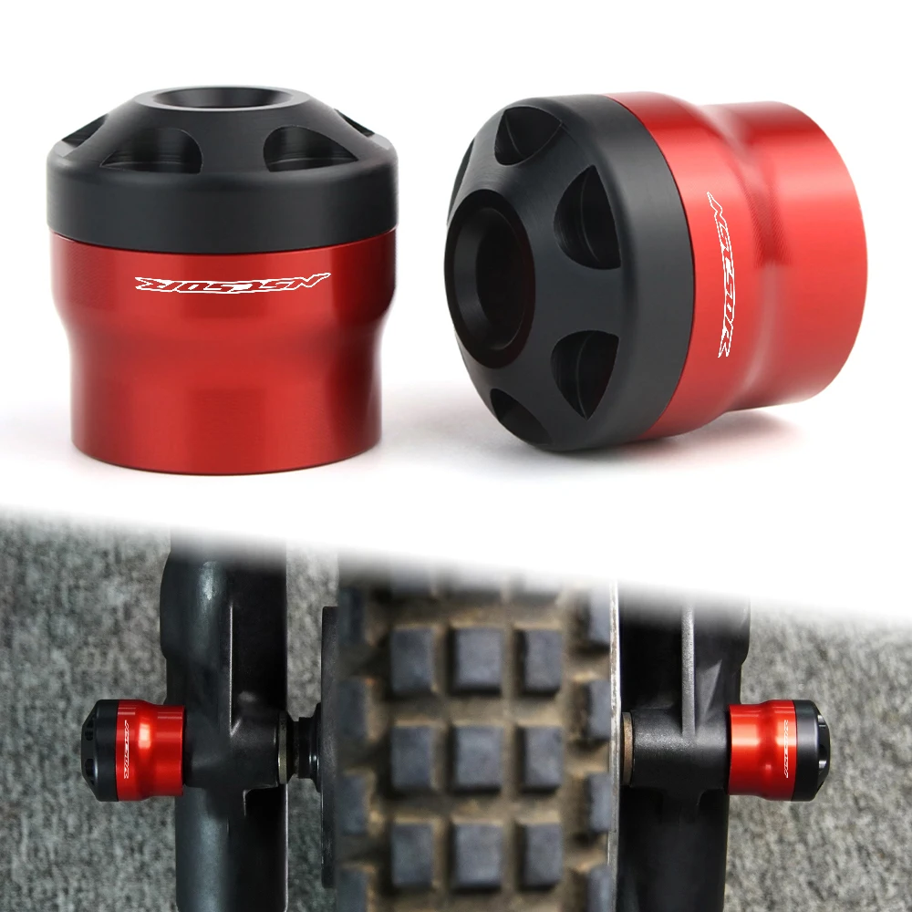 

Motorcycle Front Axle Fork Wheel Crash Sliders For HONDA NSC 50R ADV 160 FORZA 125 FORZA 250 NSS FORZA 350 SH 125 SH150 JAZZ 250