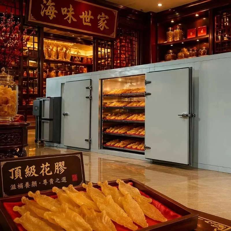Shrimp Fish Maw Dehydrator Drying Machine Cost Efficient Commercial Seafood Processing Custom